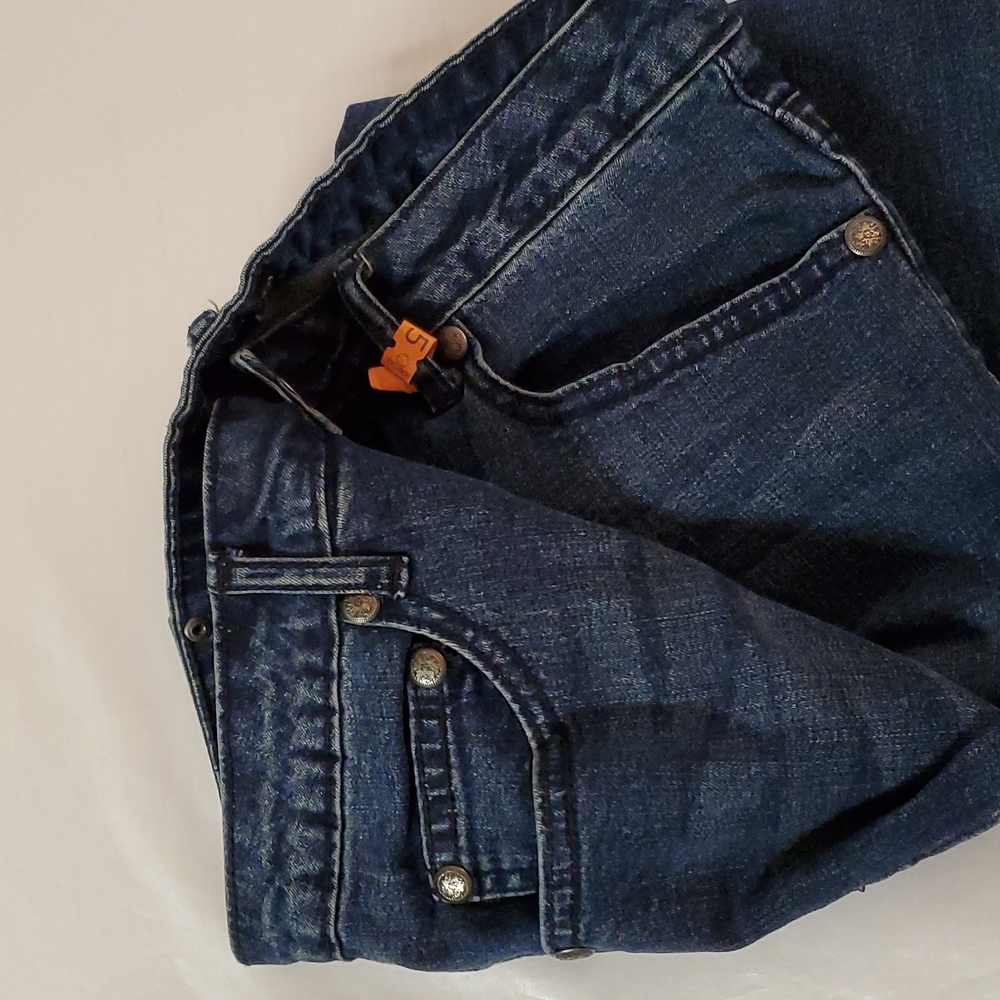 SIZE 8/29 " WAIST LUXE FLUER DE LIS DENIM JEANS - Picture 8 of 9
